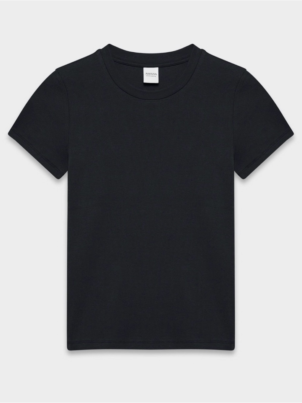 TNA Black Short Sleeve Crewneck Tee